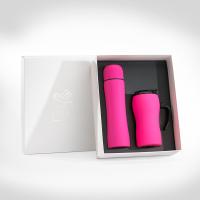 Набор Colorissimo Thermal Mug & Thermos Set розовый Z200RO
