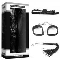 Набор для ролевых игр Deluxe Bondage Kit SM1005 Black