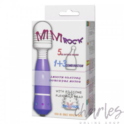 Мини-массажёр Mini Rock фиолетовый BW-055001