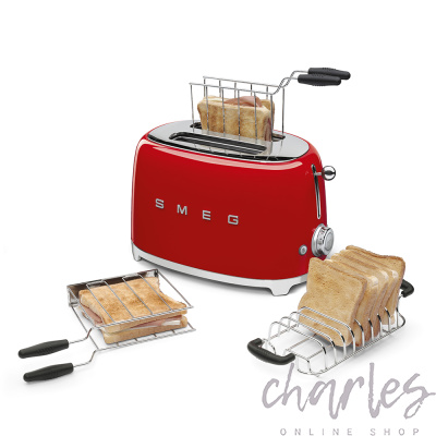 Тостер Smeg TSF01RDEU красный
