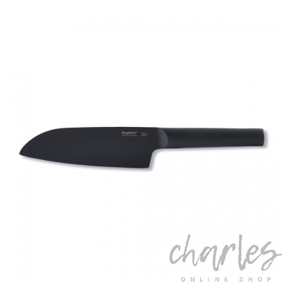 Нож сантоку BergHOFF Ron 3900003 (черный)