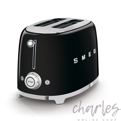 Тостер Smeg TSF01BLEU черный