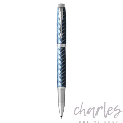 Ручка-роллер Parker IM Premium Blue Gray CT 2143648
