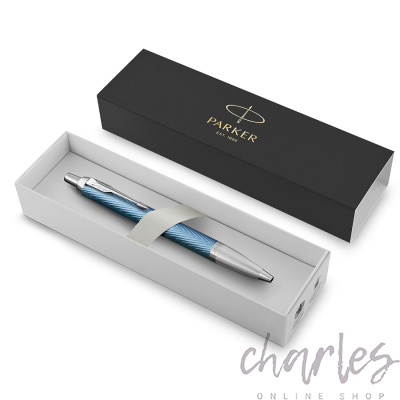 Шариковая ручка Parker IM Premium - Blue Grey CT 2143645
