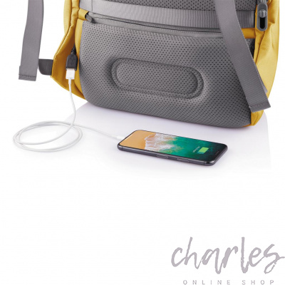 Противокражный рюкзак Bobby Soft XD Design P705-798 желтый