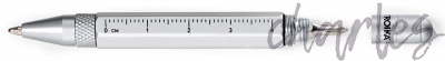 Многофункциональная шариковая ручка-брелок TROIKA CONSTRUCTION MICRO KYP25SI
