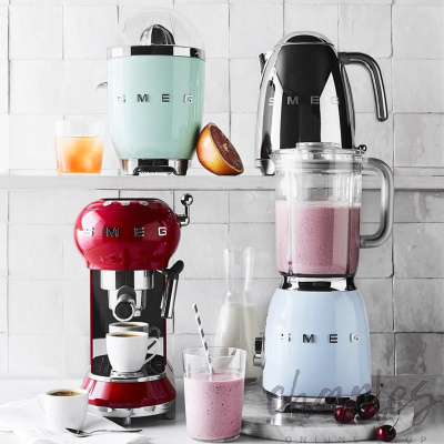 Блендер стационарный Smeg BLF01PBEU голубой