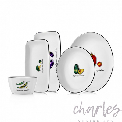 Миска Walmer Salad Томат 23 см W37000734