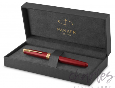 Перьевая ручка Parker Sonnet Lacquer Intense Red GT