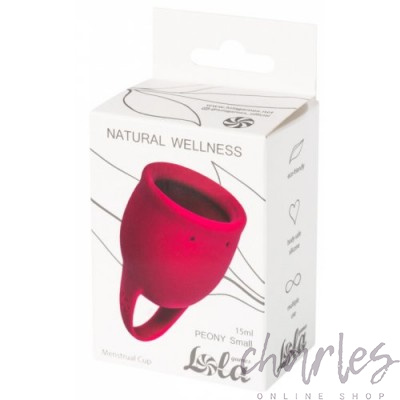 Менструальная чаша Natural Wellness Peony Wine Red 15 4000-11lola мл 