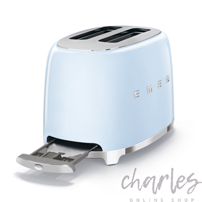 Тостер Smeg TSF01PBEU голубой