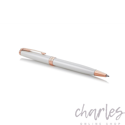 Шариковая ручка Parker Sonnet Pearl White Lacquer PGT 1931555