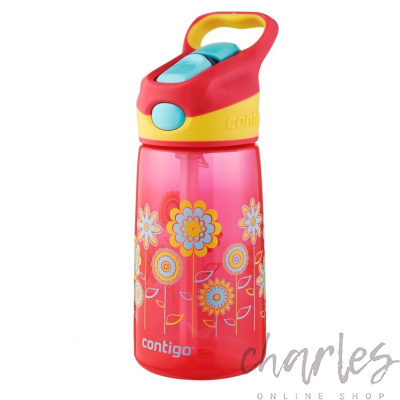 Бутылка для воды Contigo Striker Cherry Pink Flowers 420 ml 1000-0349